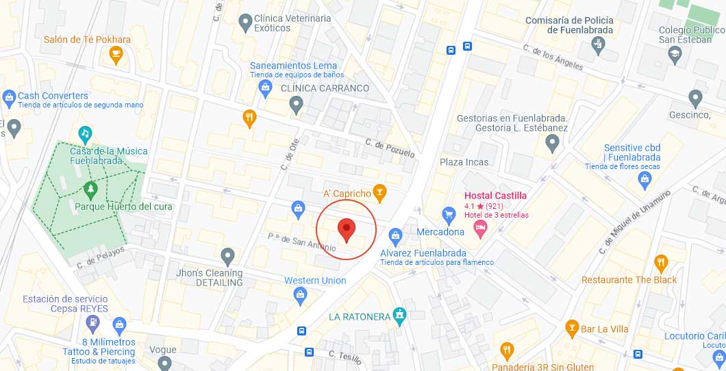 Cómo llegar a TEC Psicología en Fuenlabrada